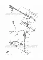 AXE DE SELECTEUR / PEDALE pour Yamaha MT-09 A2 35KW de 2022