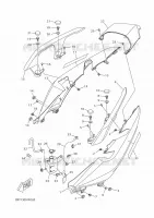 COUVERCLE LATERAL pour Yamaha XMAX 125 de 2022