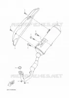ECHAPPEMENT pour Yamaha XMAX 125 de 2022