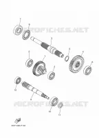 TRANSMISSION pour Yamaha XMAX 125 de 2022