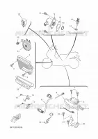 PARTIE ELECTRIQUE 2 pour Yamaha XMAX 125 de 2022