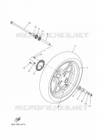 ROUE AVANT pour Yamaha NMAX 125 de 2022
