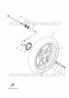 ROUE AVANT pour Yamaha NMAX 125 de 2022
