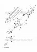 ECHAPPEMENT pour Yamaha XMAX 300 de 2022