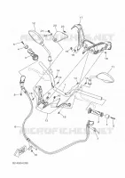 GUIDON ET CABLES pour Yamaha XMAX 300 de 2022