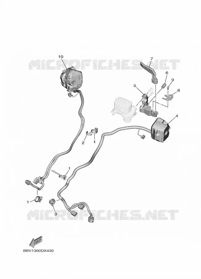 COMMODO / LEVIER Yamaha SCOOTER 560 2022 TMAX  XP560