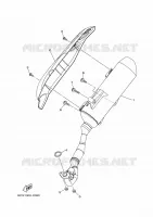 ECHAPPEMENT pour Yamaha TRICITY 125 de 2022
