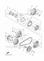 EMBRAYAGE pour Yamaha TRICITY 300 de 2022