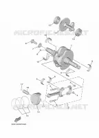 VILEBREQUIN / PISTON pour Yamaha TRICITY 300 de 2022