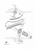 ARBRE A CAMES / CHAINE DE DISTRIBUTION pour Yamaha TRICITY 300 de 2022