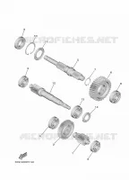 TRANSMISSION pour Yamaha TRICITY 300 de 2022
