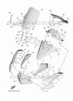 PARE BRISE pour Yamaha TRICITY 300 de 2022