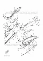 BEQUILLE / REPOSE PIEDS 2 pour Yamaha XMAX 250 TECH MAX de 2022