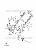 CADRE pour Yamaha XMAX 250 TECH MAX de 2022