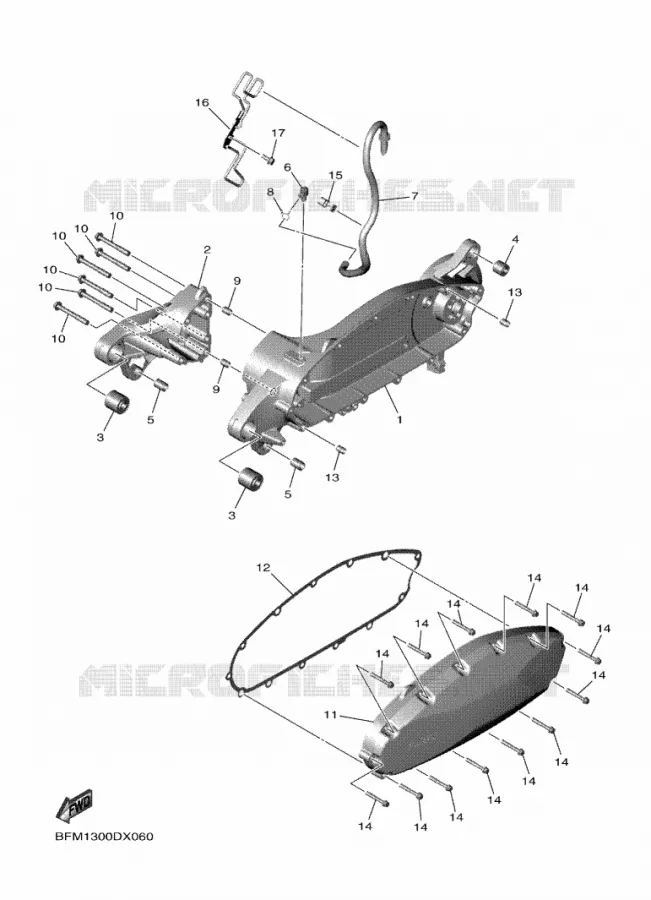 BRAS OSCILLANT  Yamaha SCOOTER ELECTRIC 2022 NEO'S  ESS025
