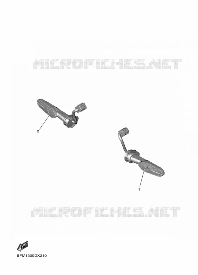 CLIGNOTANT Yamaha SCOOTER ELECTRIC 2022 NEO'S  ESS025
