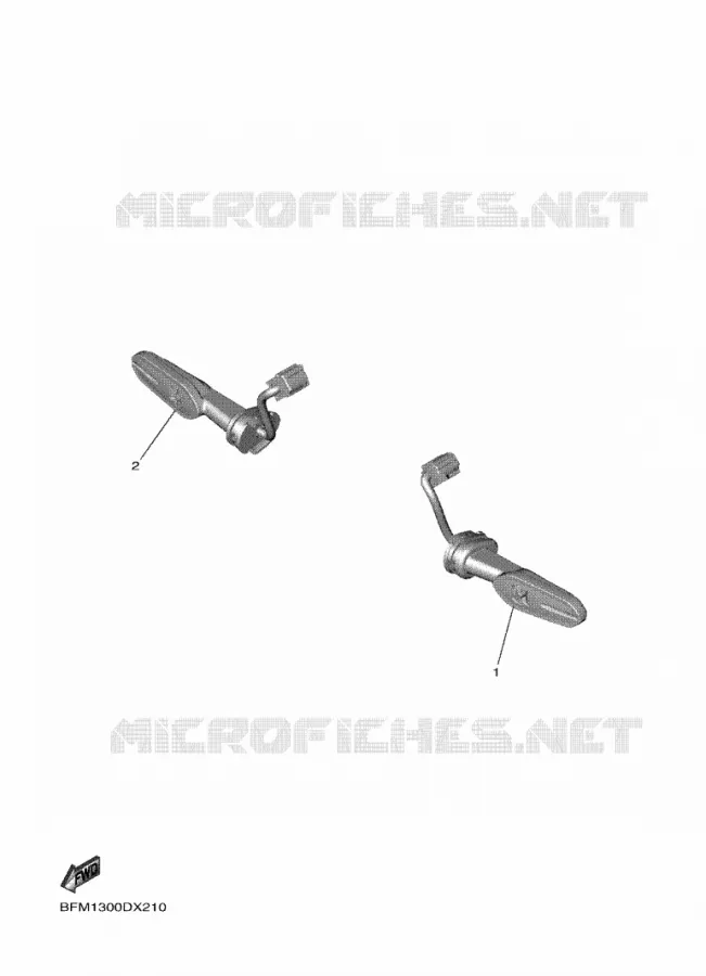 CLIGNOTANT Yamaha SCOOTER ELECTRIC 2022 NEO'S  ESS025