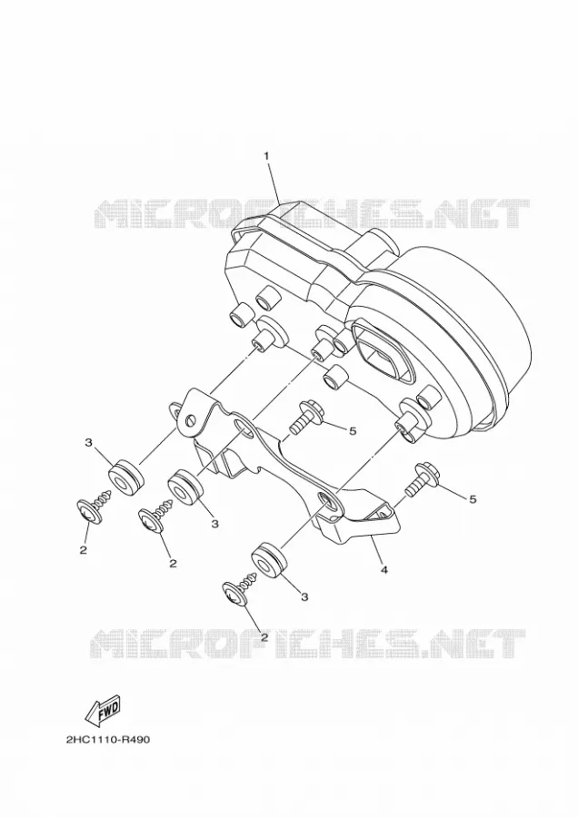 COMPTEUR  Yamaha SIDE BY SIDE 1000 2022 YXZ  YXZ1000E