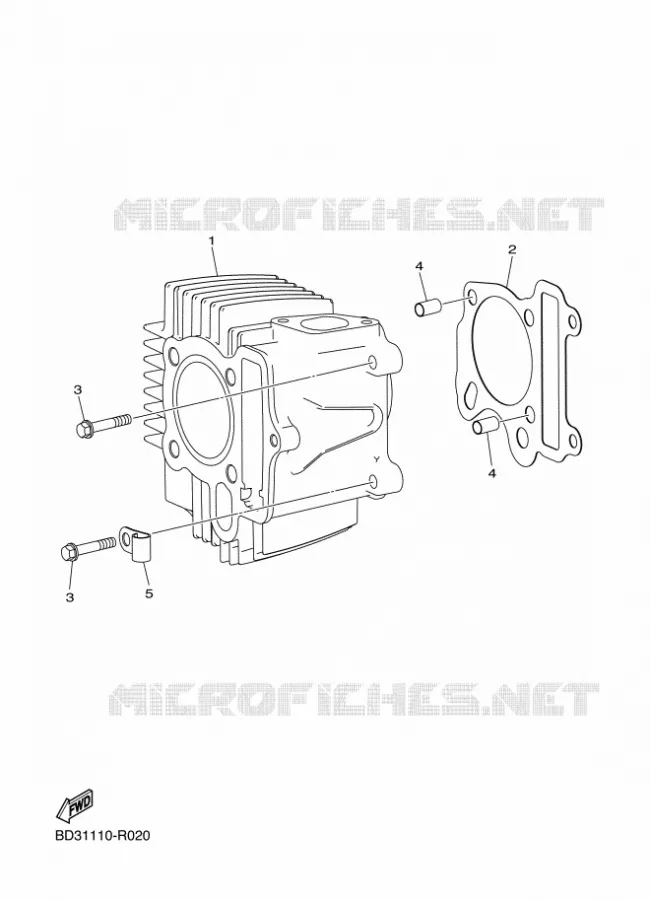 CYLINDRE Yamaha QUAD 90 2022 RAPTOR  YFM90R