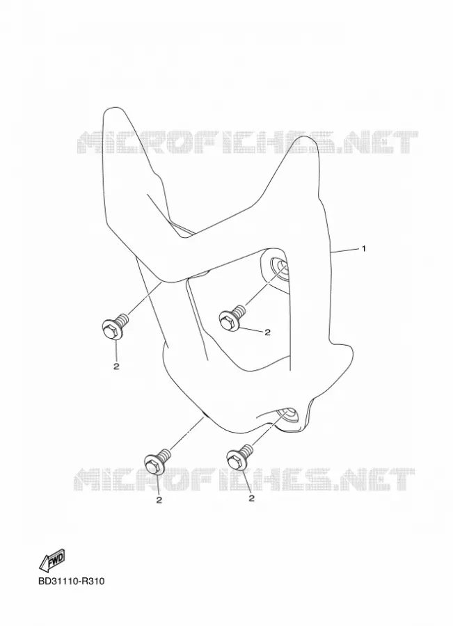PARE CHOCS Yamaha QUAD 90 2022 RAPTOR  YFM90R