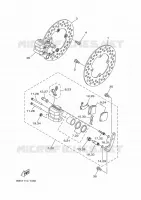 ETRIER DE FREIN AVANT pour Yamaha KODIAK 450 EPS de 2022