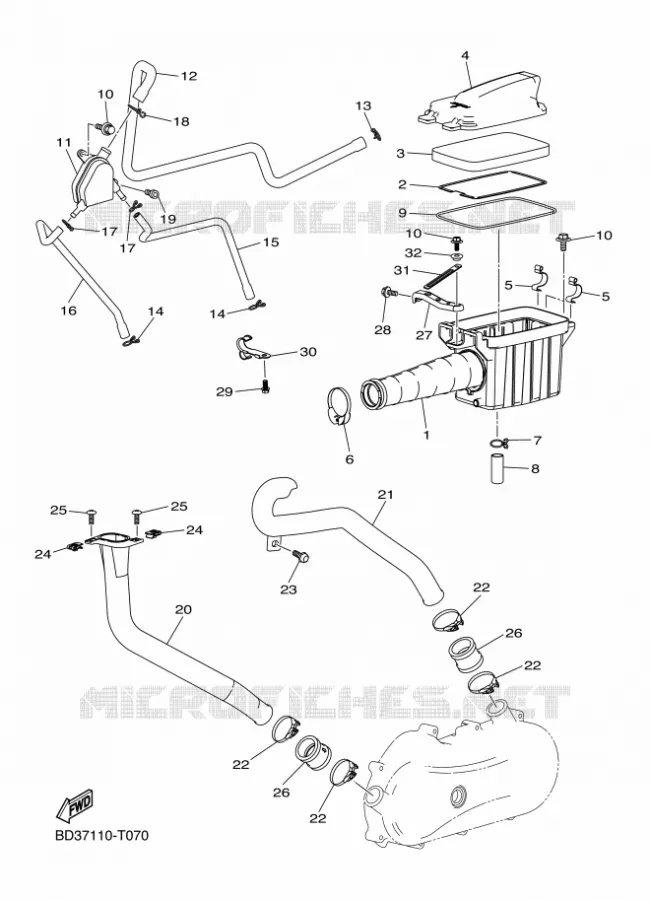 ADMISSION Yamaha QUAD 90 2018 RAPTOR  YFM90R