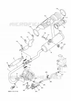 ECHAPPEMENT pour Yamaha KODIAK 450 EPS de 2022