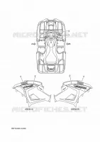 EMBLEME pour Yamaha KODIAK 450 EPS de 2022