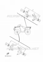 KIT PIECES D'ENTRETIEN pour Yamaha KODIAK 450 EPS de 2022
