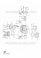 CULASSE pour Yamaha YFZ50 de 2022