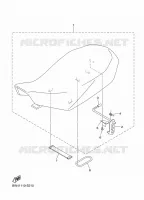 SELLE pour Yamaha YFZ50 de 2022