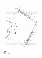SOUPAPE pour Yamaha YFZ50 de 2022
