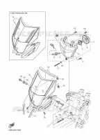 PHARE  pour Yamaha XTZ 125 E de 2023
