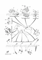 PARTIE ELECTRIQUE 2 pour Yamaha YZF-R3 de 2023