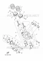 VILEBREQUIN / PISTON pour Yamaha TRACER 7 de 2023