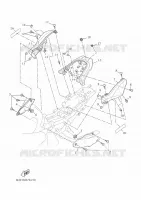 COUVERCLE LATERAL pour Yamaha TRACER 7 de 2023