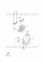 POMPE A HUILE pour Yamaha TRACER 7 de 2023