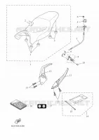 SELLE pour Yamaha TRACER 7 de 2023