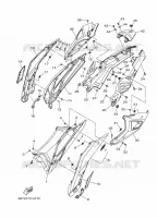 COUVERCLE LATERAL pour Yamaha FZ 25 de 2023