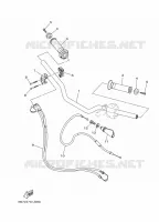 GUIDON ET CABLES pour Yamaha FZ 25 de 2023
