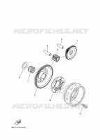 EMBRAYAGE DE DEMARREUR pour Yamaha FZ 25 de 2023