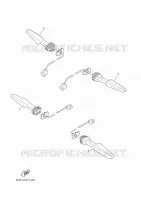 CLIGNOTANT pour Yamaha TRACER 7 GT de 2023