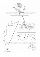 ELECTRIQUE 3 pour Yamaha XSR 125 de 2023