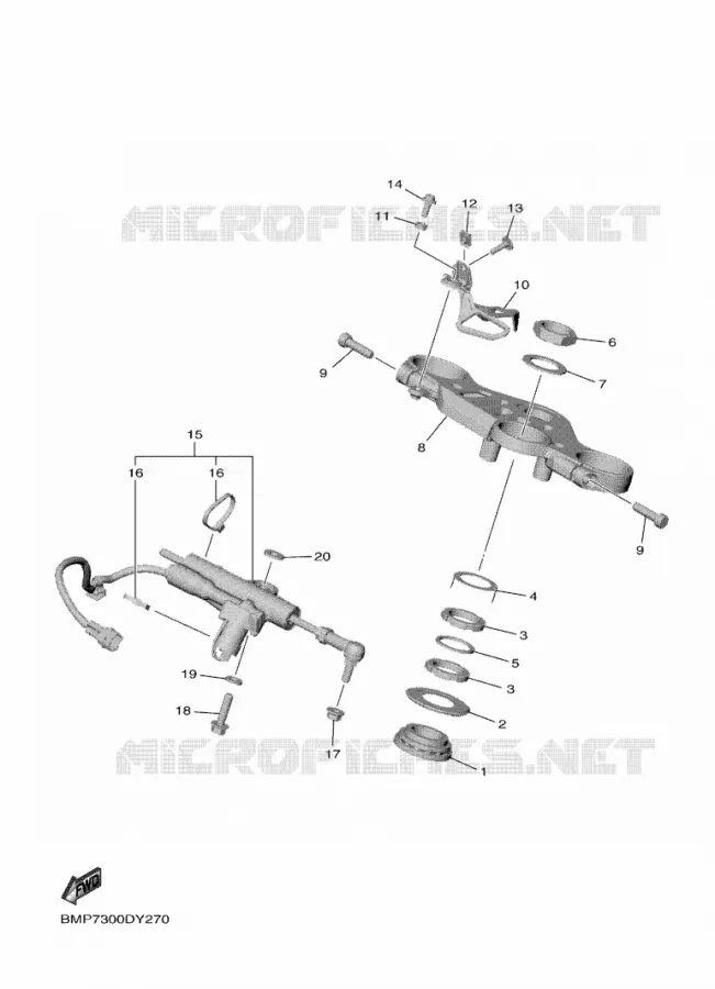 DIRECTION Yamaha MOTO 1000 2023 R1  YZF1000W