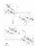 CLIGNOTANT pour Yamaha YZF-R125 de 2023