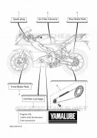 PIECES D'ENTRETIEN pour Yamaha YZF-R125 de 2023