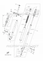 FOURCHE pour Yamaha TENERE 700 de 2023