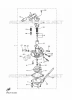 CARBURATEUR pour Yamaha PW 50 de 2023