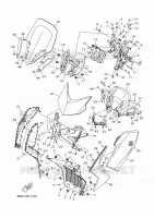 PARE BRISE pour Yamaha XMAX 125 de 2023
