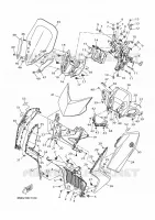 PARE BRISE pour Yamaha XMAX 300 TECH MAX de 2023